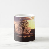 アマゾン川の日没 コーヒーマグカップ (中央)