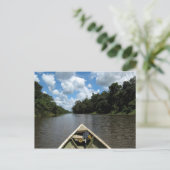 アマゾン川をボートで下る ポストカード (スタンド正面)