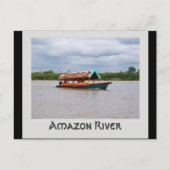 アマゾン川 ポストカード (正面)