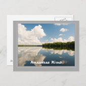 アマゾン川 ポストカード (正面/裏面)
