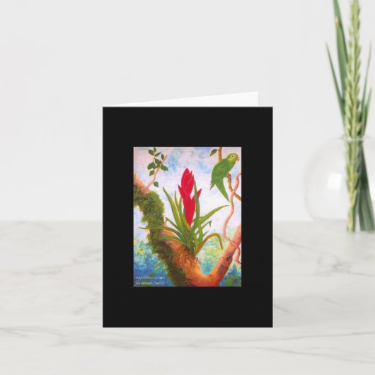 アマゾン心配のために作成される元の芸術 カード (正面)