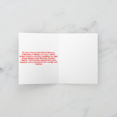 アマゾン慈悲深い社会の"ペドロ"のメッセージカード カード (内部)