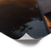 アマゾン熱帯雨林サンライズポスター ポスター (角)