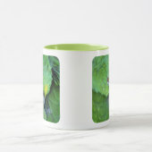 アマゾン緑のオウム マグカップ (中央)