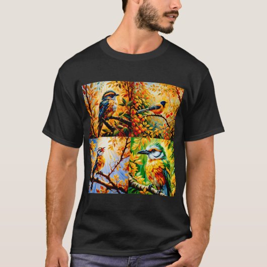 アマゾン+アマレリーニョ(Inezia+caudata)バルク Tシャツ (正面)