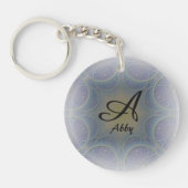 アマゾーンAフォントMonogram キーホルダー (正面)