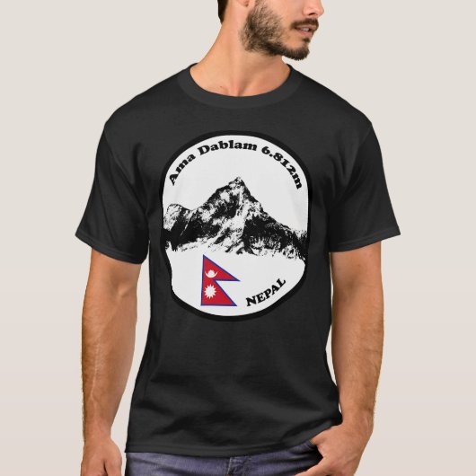 アマダブラム (ビッグロゴ) Tシャツ (正面)