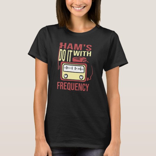 アマチュアのハンラジオのオペラ Tシャツ (正面)