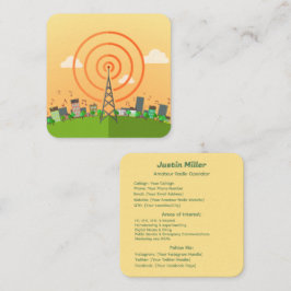 アマチュアラジオ スクエア名刺