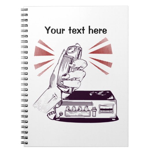 アマチュアラジオ ノートブック (正面)