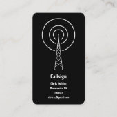 アマチュアラジオ 名刺 (正面)