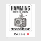 アマチュアヴィンテージラジオHamオペレータマイク シール (シート)