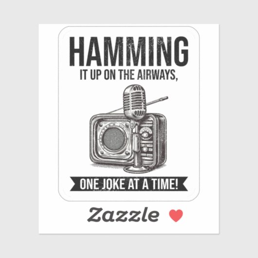 アマチュアヴィンテージラジオHamオペレータマイク シール (シート)