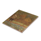 アマチュア圾本 & キャベツ)』（原題：Amateur (Coachman & Cabbages)） タイル (側面)