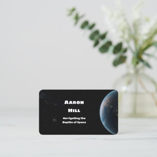 🌟アマチュア天文学者 名刺 (スタンド正面)