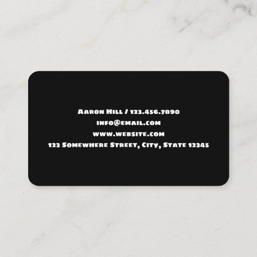 🌟アマチュア天文学者 名刺 (裏面)