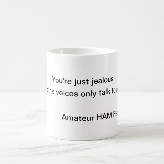 アマチュア無線のためのコップ コーヒーマグカップ (中央)