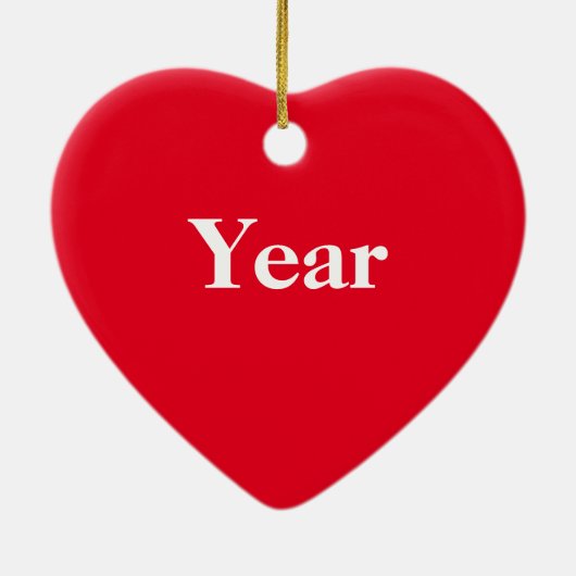 アマチュア無線のカップルのクリスマスのオーナメントはそれをカスタマイズ! セラミックオーナメント (裏面)