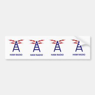 アマチュア無線のステッカー バンパーステッカー