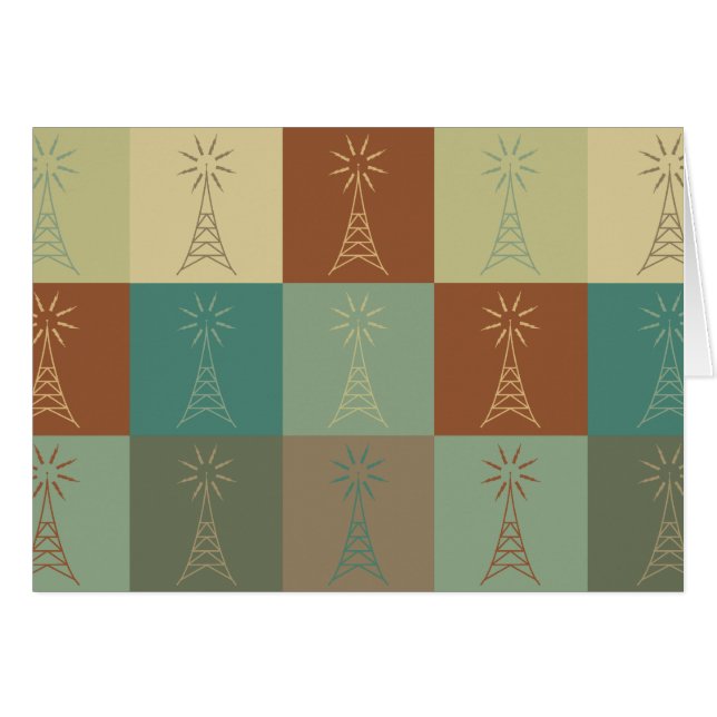 アマチュア無線のポップアート (正面横)