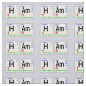 アマチュア無線の元素の生地 ファブリック (見本)