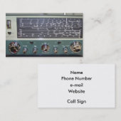 アマチュア無線の名刺 名刺 (正面/裏面)
