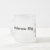 アマチュア無線のHomebrewの装備のビールのジョッキ フロストグラスマグカップ (正面左)