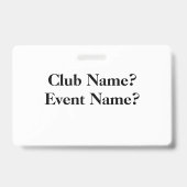 アマチュア無線はバッジの一流の呼出符号、等をカスタマイズ バッジ (裏面)