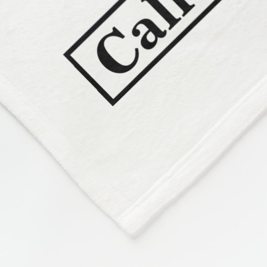 アマチュア無線は穏やかなQSLカードフリースブランケットを保ちます フリースブランケット (角)