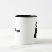 アマチュア無線アイコンマグは それをカスタマイズ! マグカップ (中央)