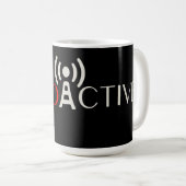 アマチュア無線アクティブ コーヒーマグカップ (正面右)