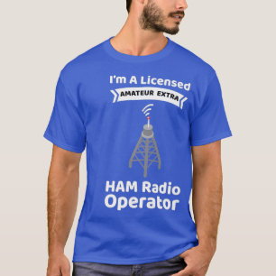 アマチュア無線オペレおもしろいータHam無線アマチュア Tシャツ