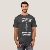 アマチュア無線オペレおもしろいータHam Radio General Tシャツ (正面フル)
