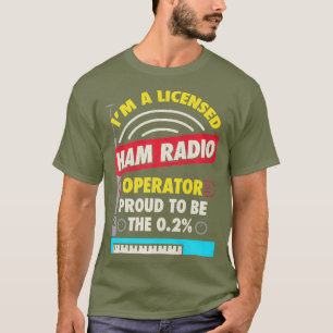 アマチュア無線オペレーター プレミアム Tシャツ