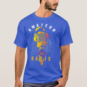 アマチュア無線クールシャツハム無線操縦士T型 Tシャツ