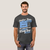 アマチュア無線デザインHAM無線局用 Tシャツ (正面フル)