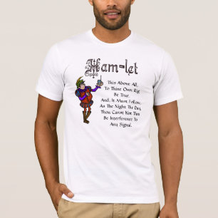 アマチュア無線ハムレットは"本当の"引用文のTシャツです Tシャツ