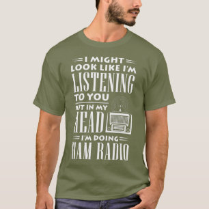 アマチュア無線ヴィンテージおもしろい・ホビー・ハム・オペレーターズ Tシャツ