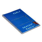 アマチュア無線呼出符号とビーム3 ノートブック (右側)