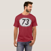 アマチュア無線呼出符号 Tシャツ (正面フル)