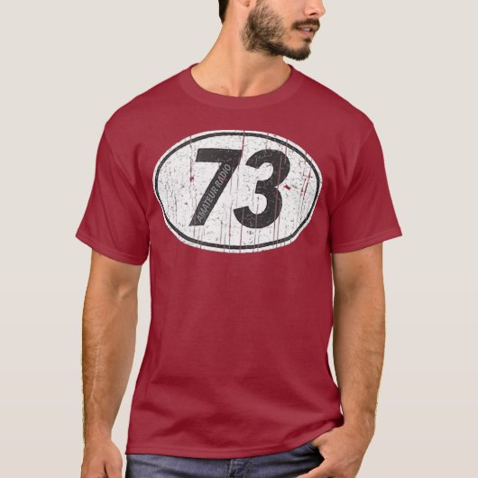 アマチュア無線呼出符号 Tシャツ (正面)