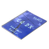 アマチュア無線呼出符号CQ DX ノートブック (左側)