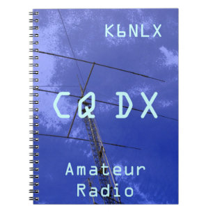 アマチュア無線呼出符号CQ DX ノートブック