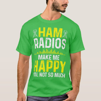 アマチュア無線家がHappy Ham Radio Clを作る Tシャツ