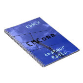 アマチュア無線通話の署名EMComm ノートブック (右側)