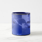 アマチュア無線CQとコールサインMAG ツートーンマグカップ (中央)