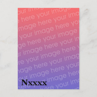 アマチュア無線QSLカードテンプレート ポストカード