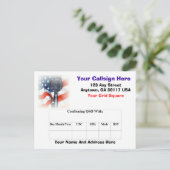 アマチュア無線QSLカード ポストカード (スタンド正面)