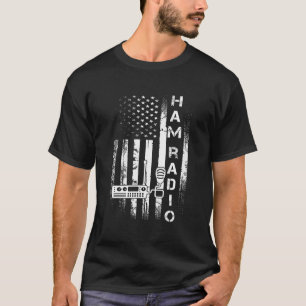 アマチュアHamラジオ国旗 Tシャツ