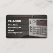 アマチュアHamラジオ 名刺 (正面)